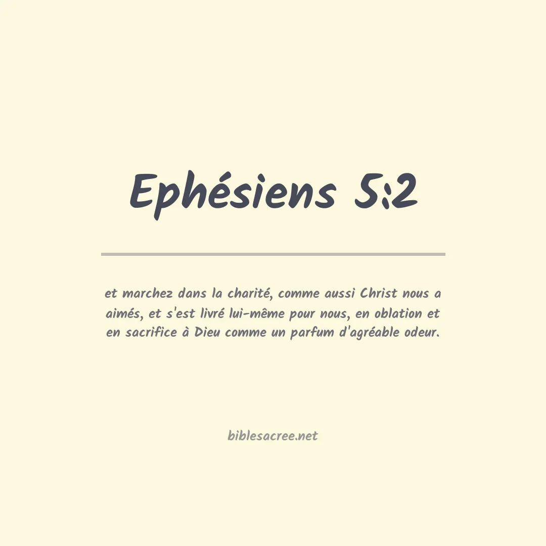 Ephésiens - 5:2