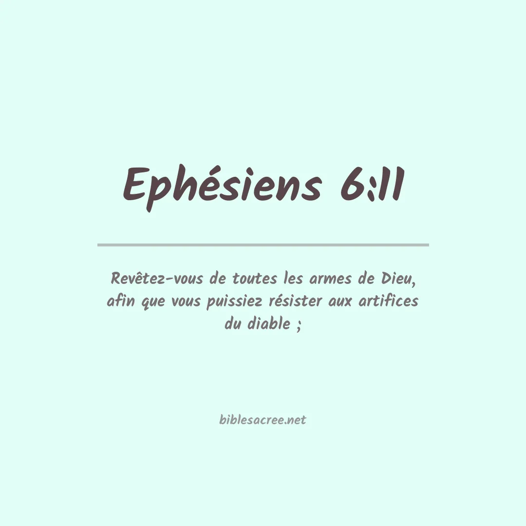 Ephésiens - 6:11