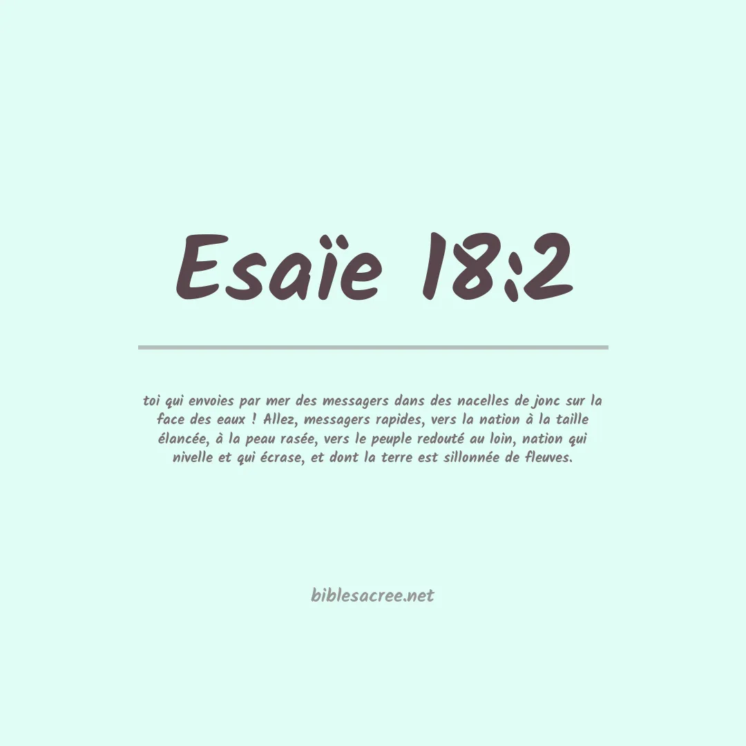 Esaïe - 18:2