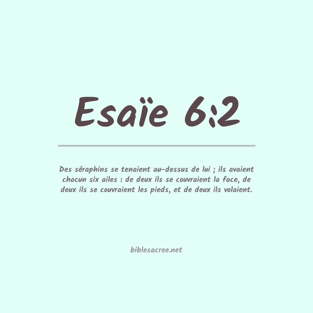 Esaïe - 6:2