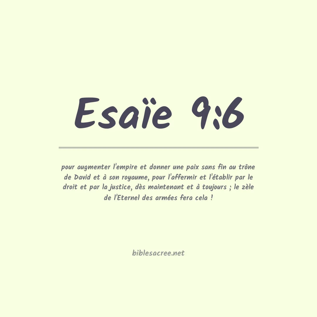 Esaïe - 9:6