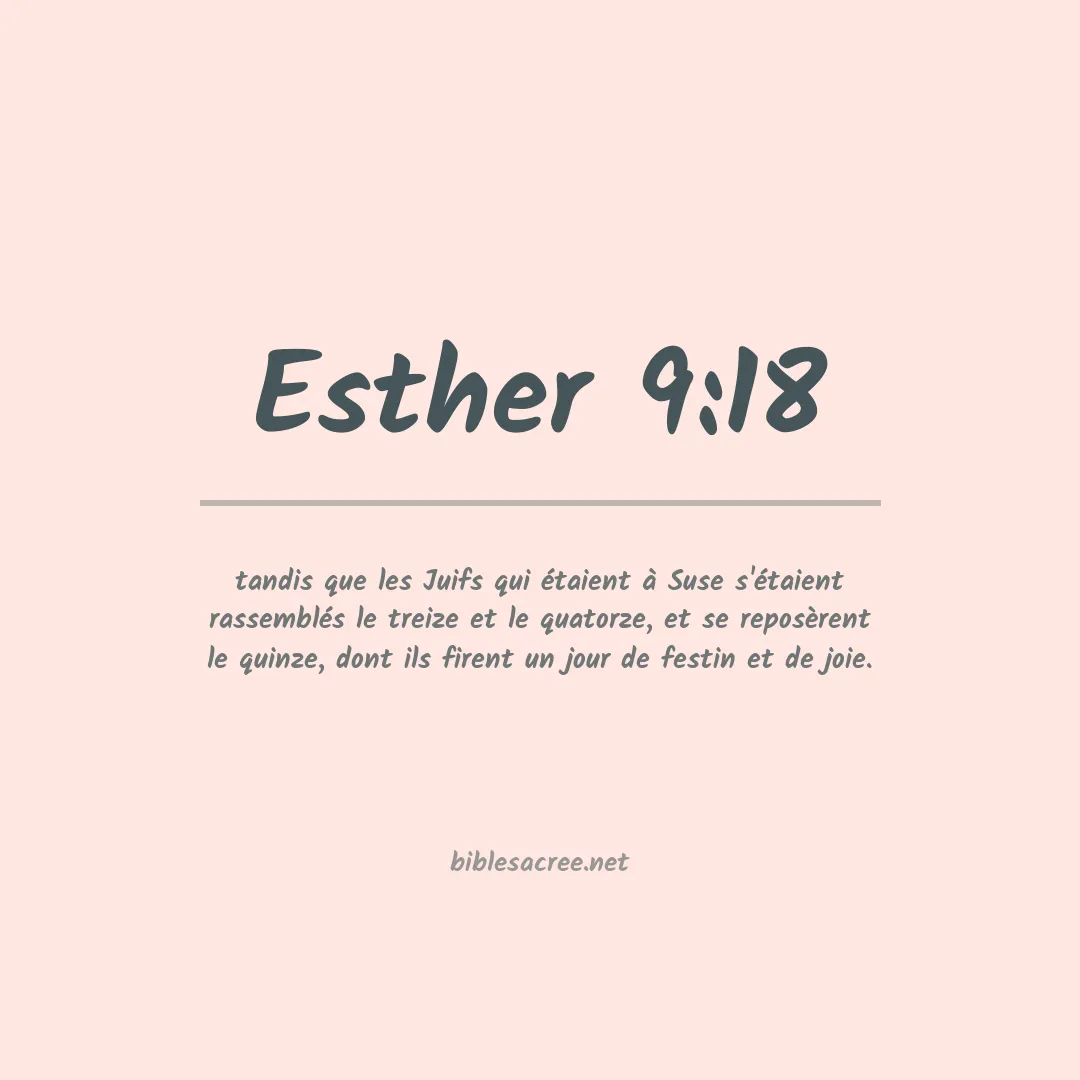 Esther - 9:18