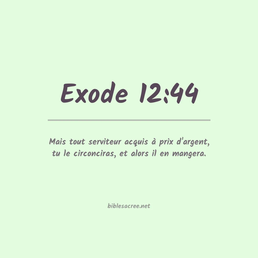 Exode - 12:44