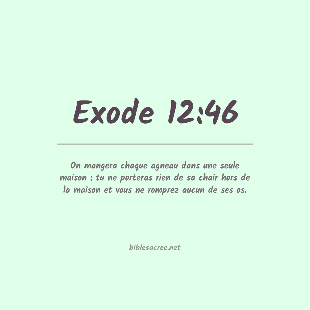 Exode - 12:46
