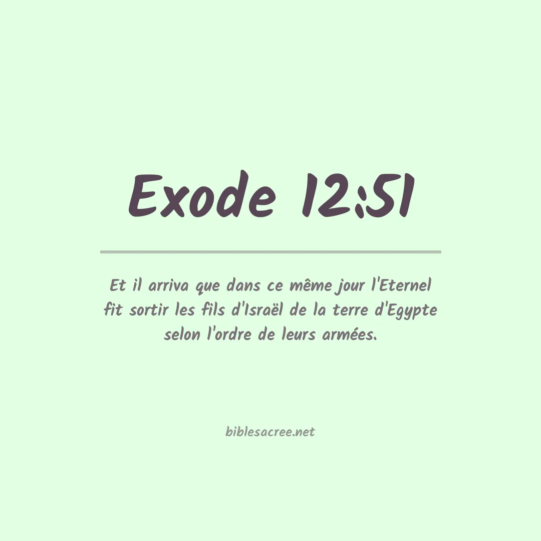 Exode - 12:51