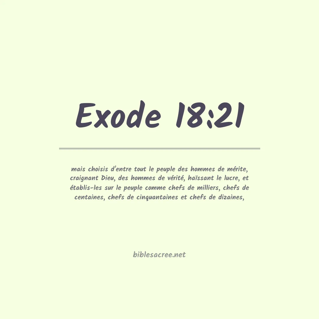 Exode - 18:21