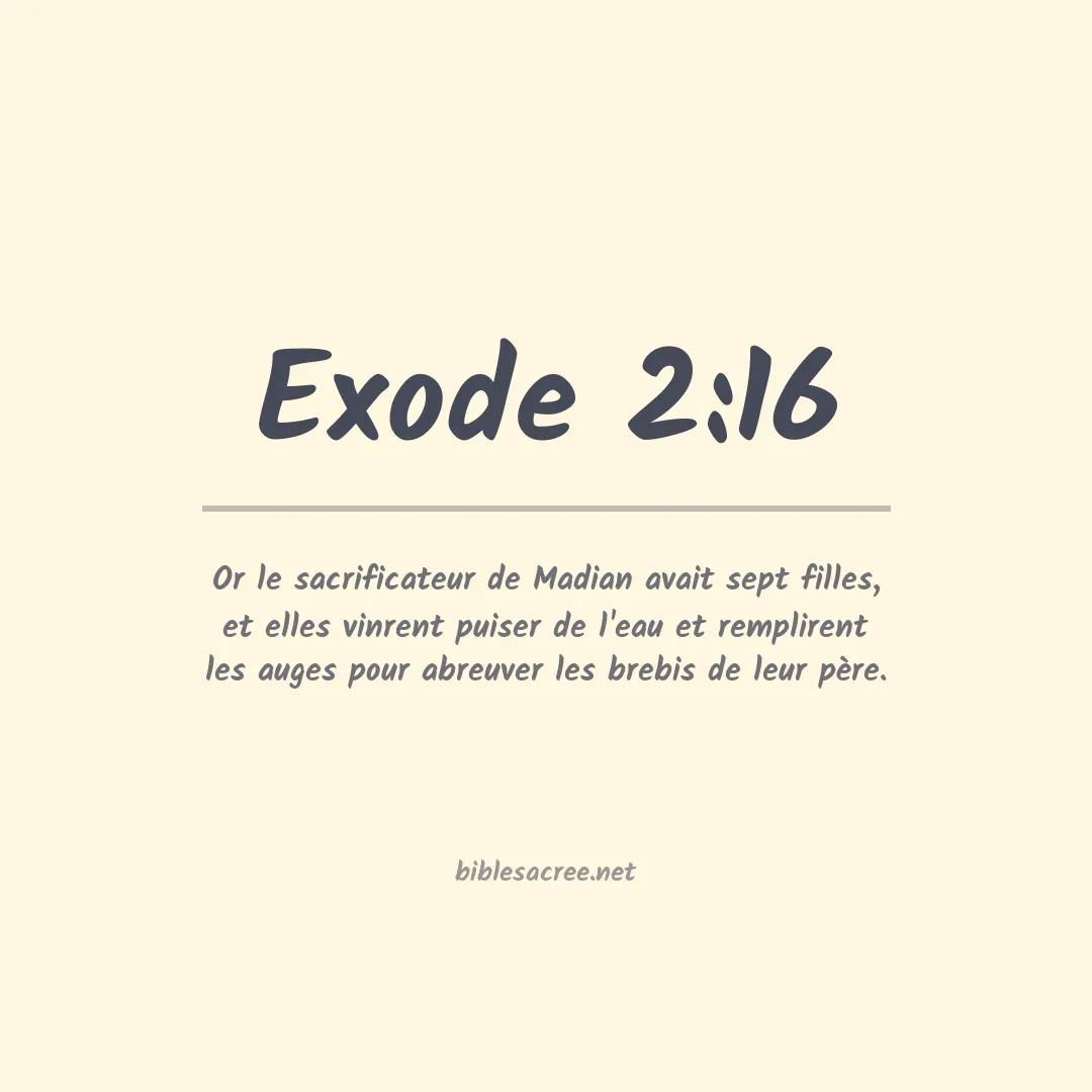 Exode - 2:16
