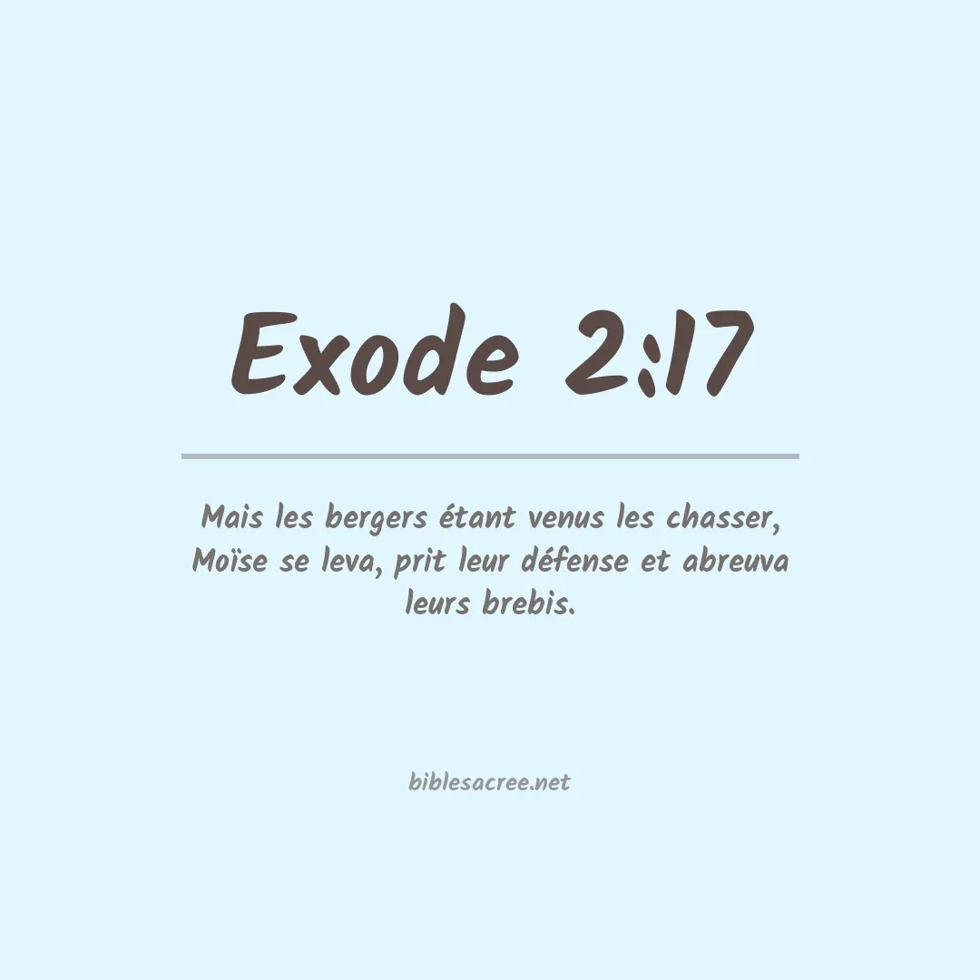 Exode - 2:17