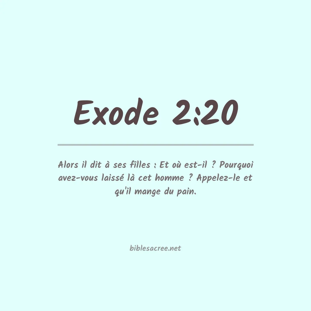 Exode - 2:20
