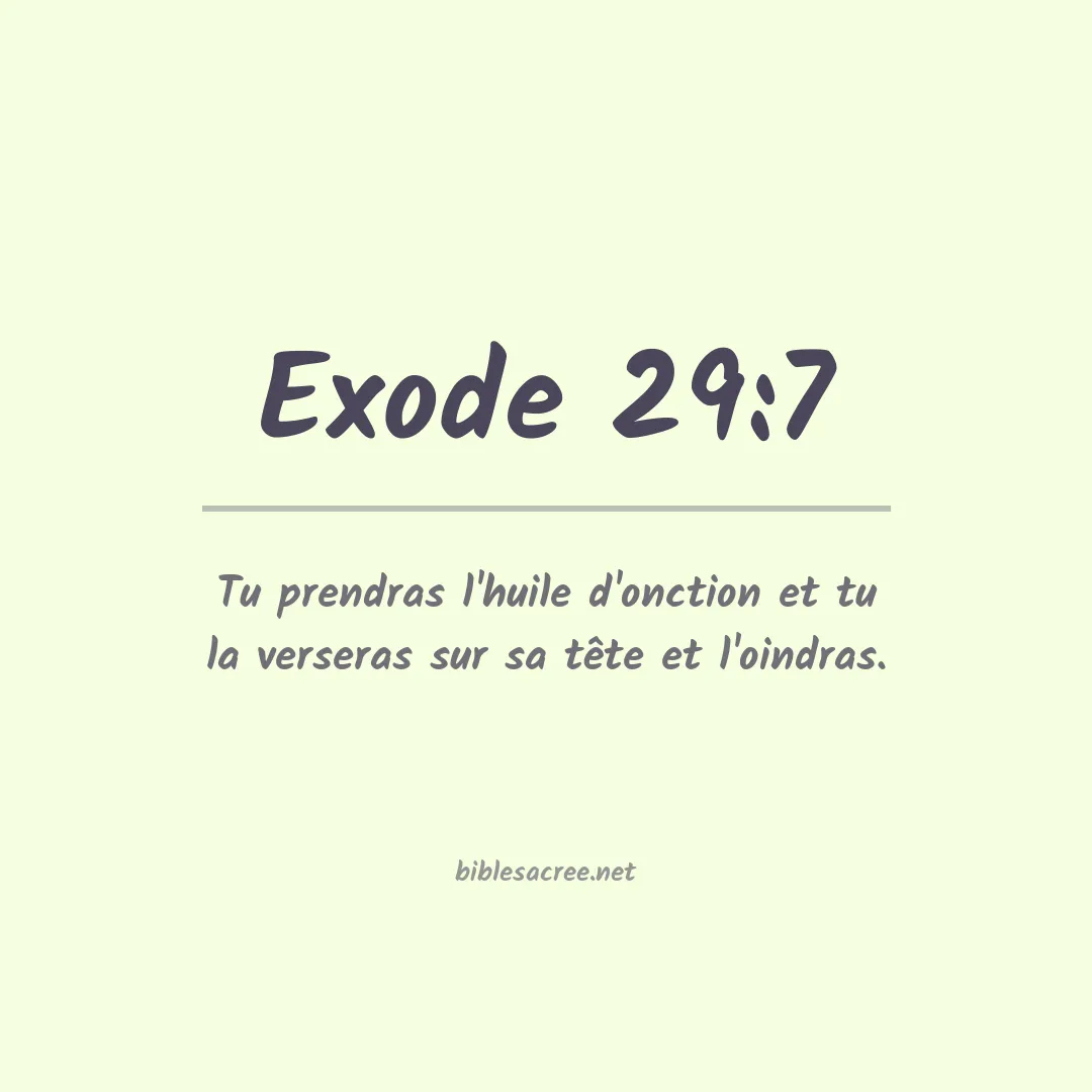 Exode - 29:7