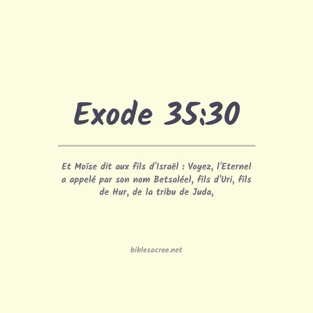 Exode - 35:30
