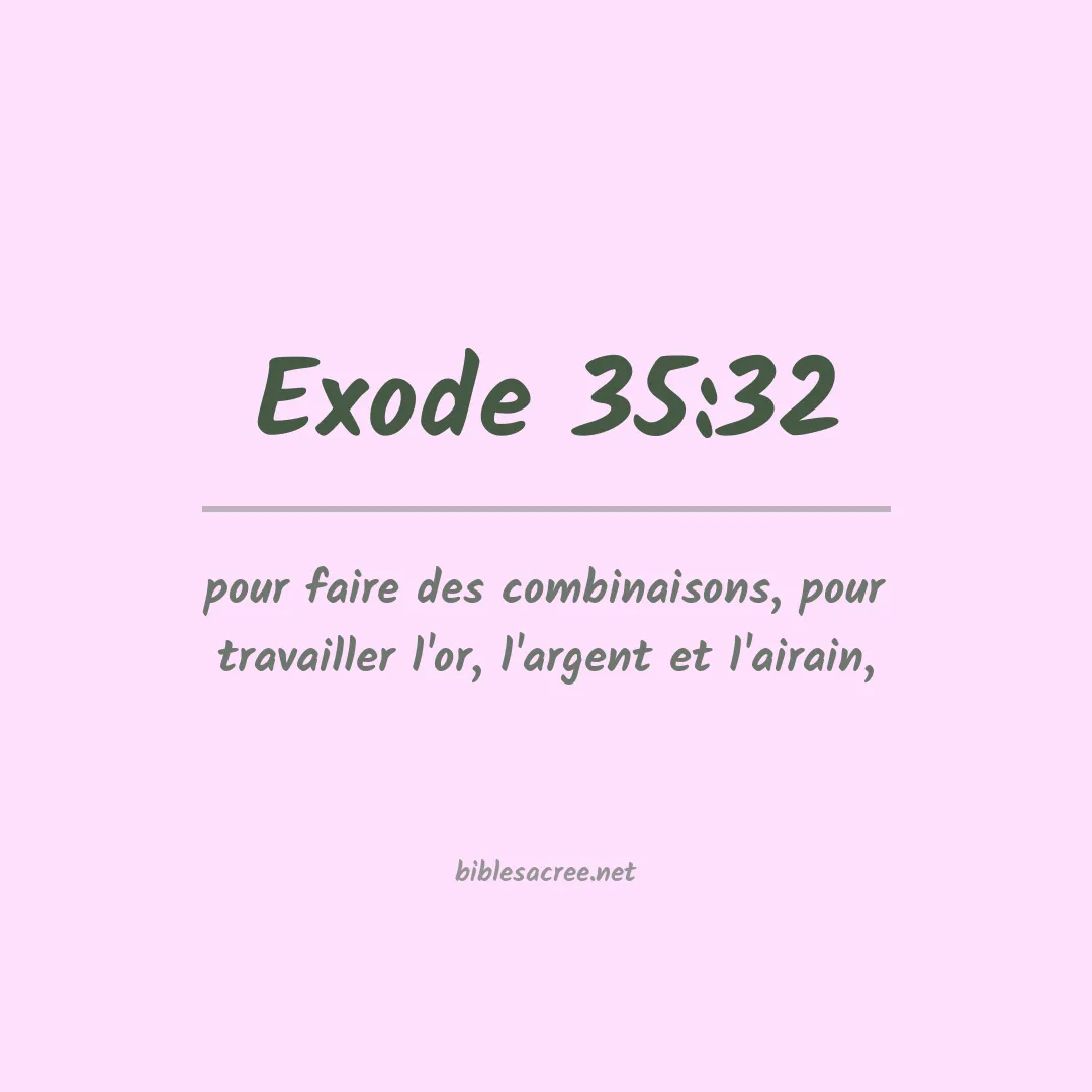 Exode - 35:32