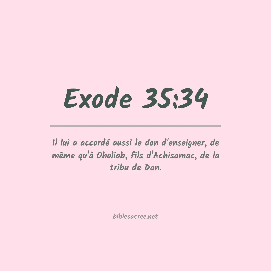 Exode - 35:34