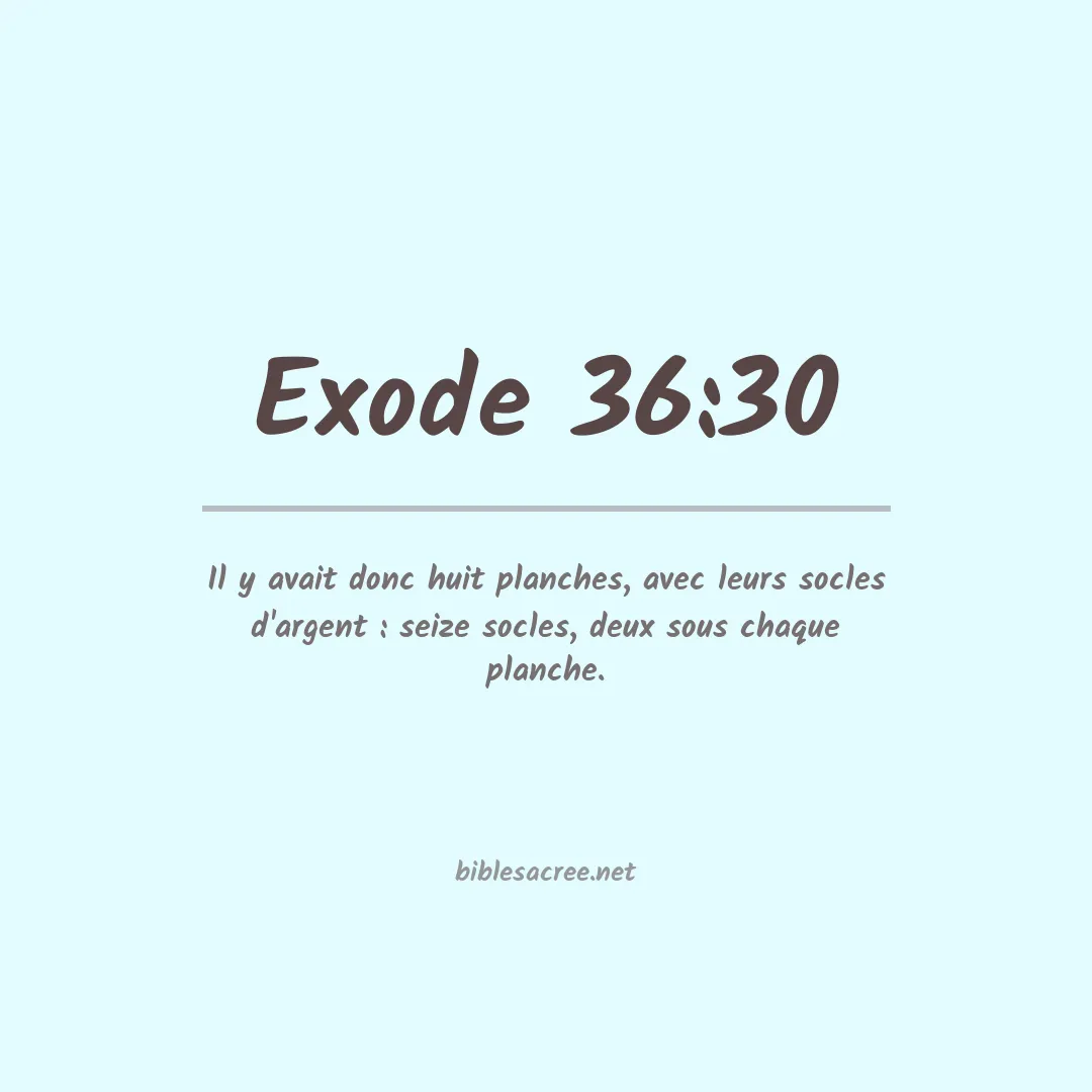 Exode - 36:30
