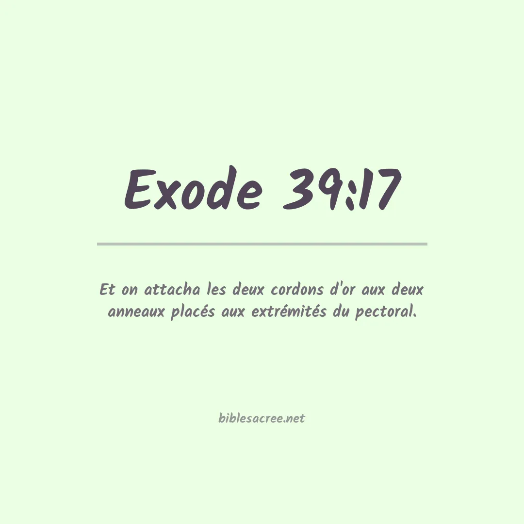 Exode - 39:17