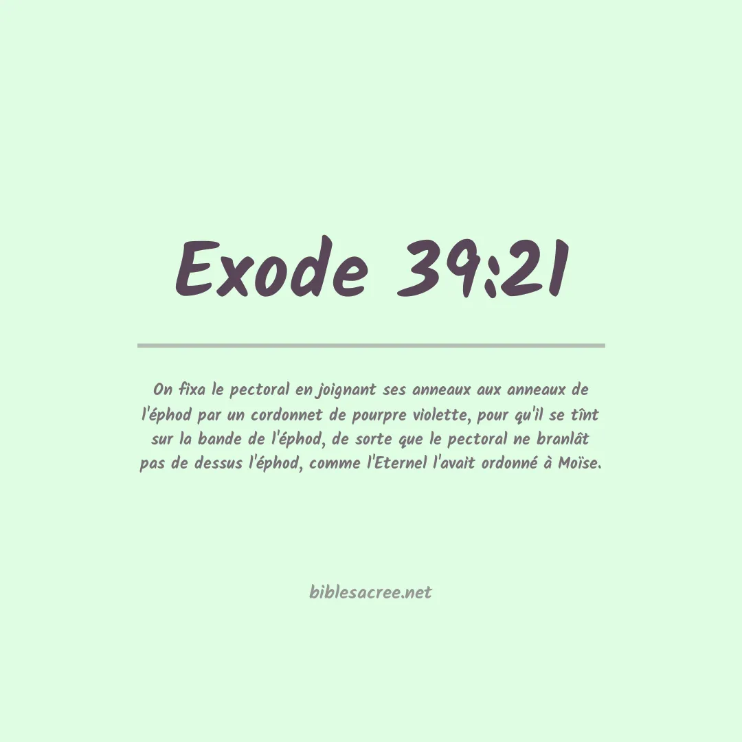 Exode - 39:21