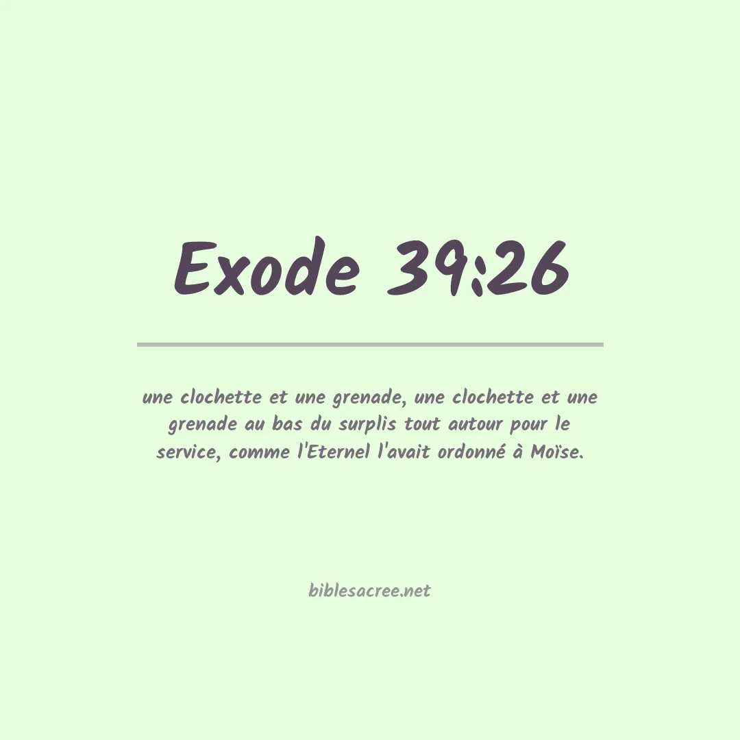 Exode - 39:26