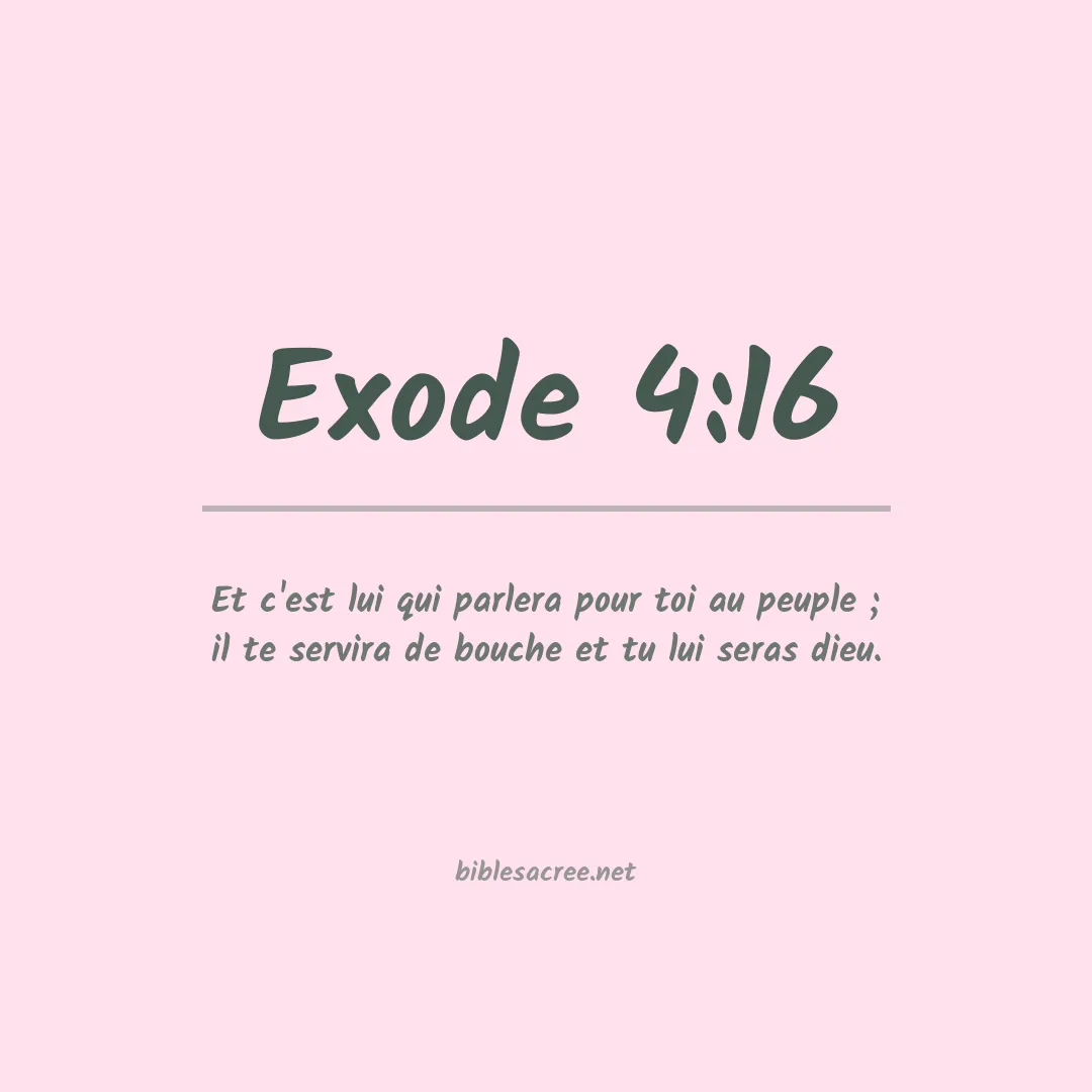 Exode - 4:16