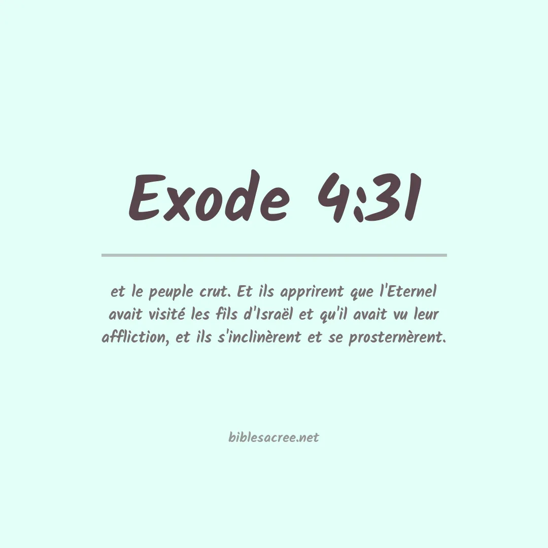 Exode - 4:31