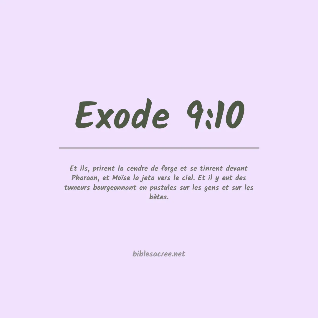 Exode - 9:10
