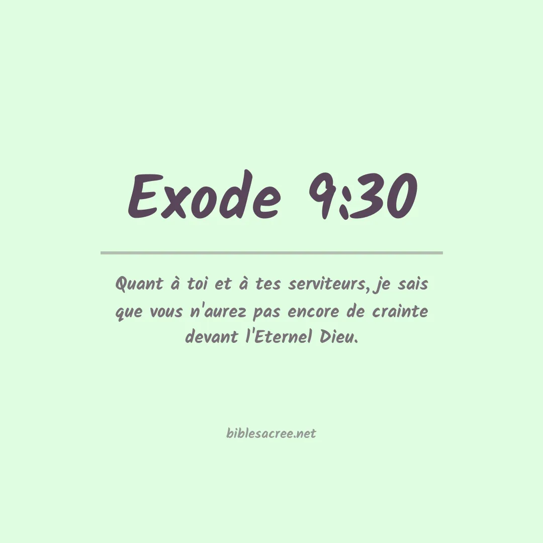 Exode - 9:30
