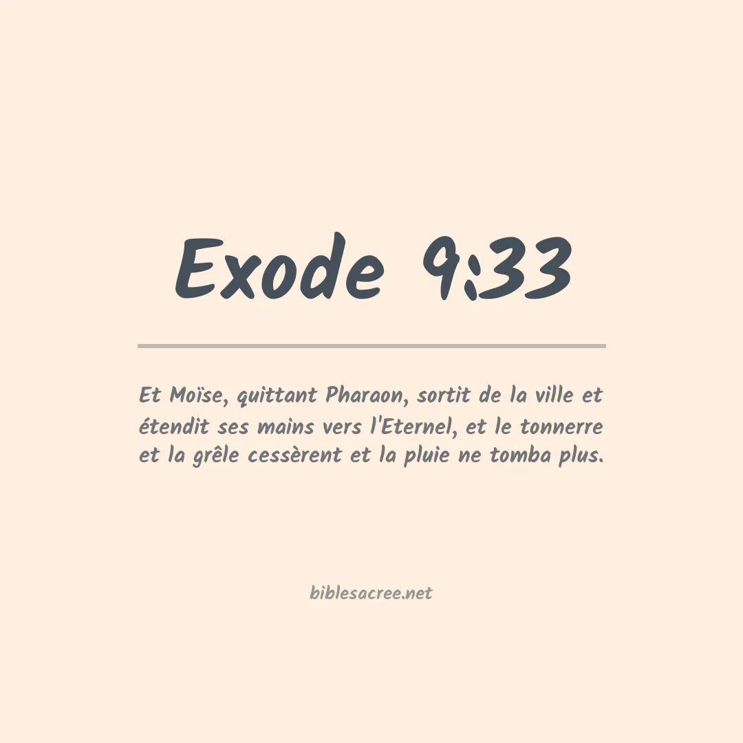 Exode - 9:33