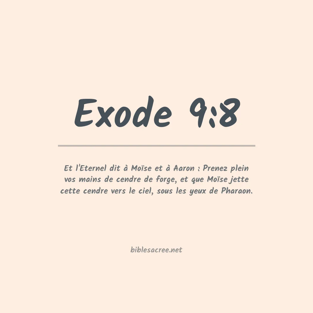 Exode - 9:8