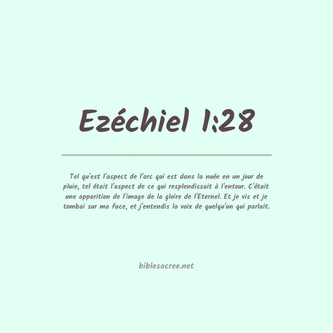 Ezéchiel - 1:28
