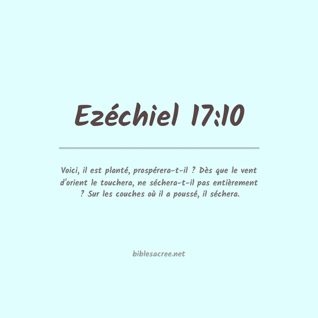 Ezéchiel - 17:10