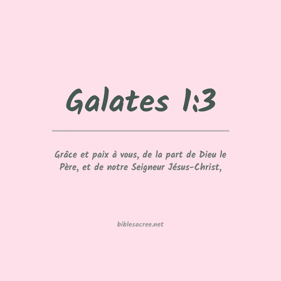 Galates - 1:3