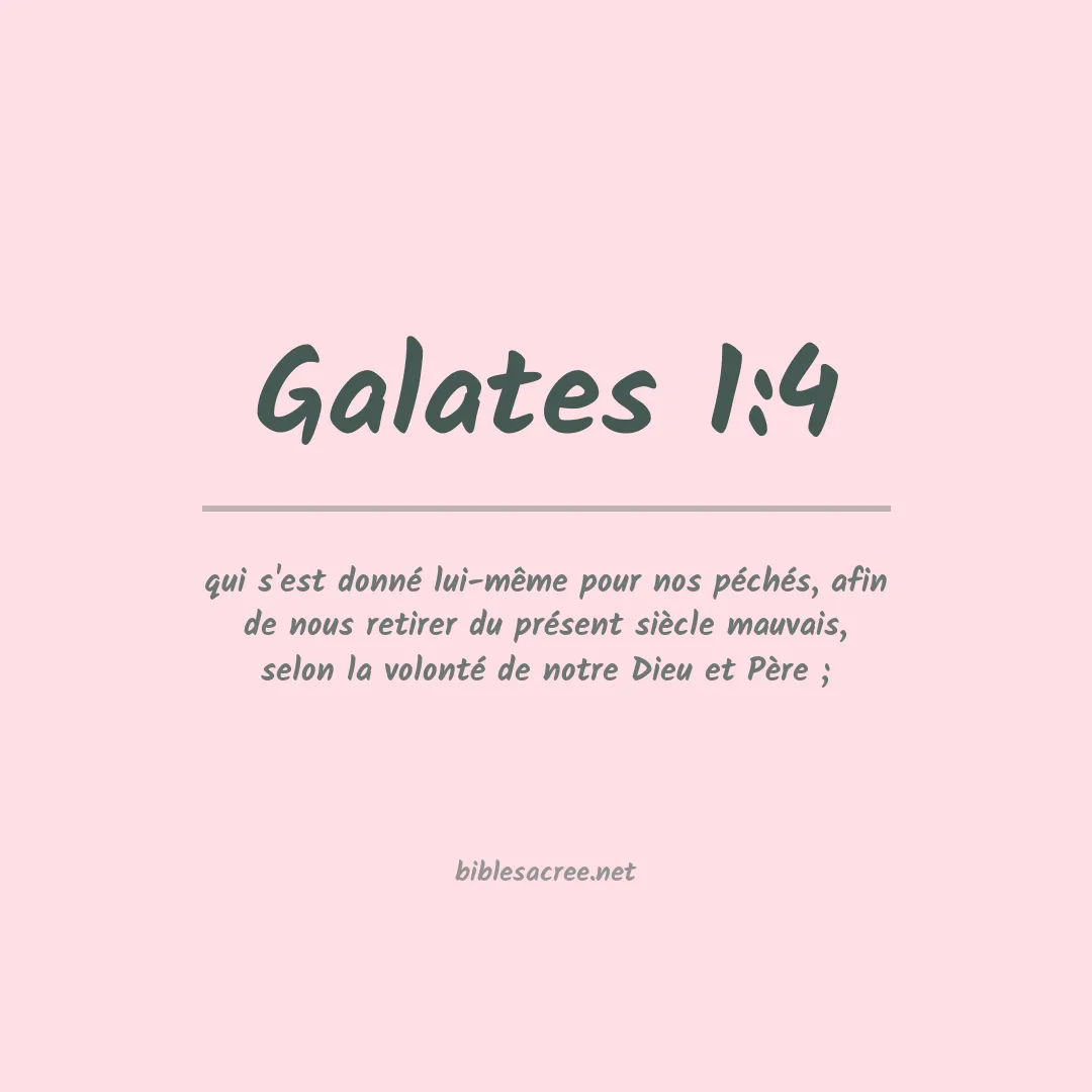Galates - 1:4