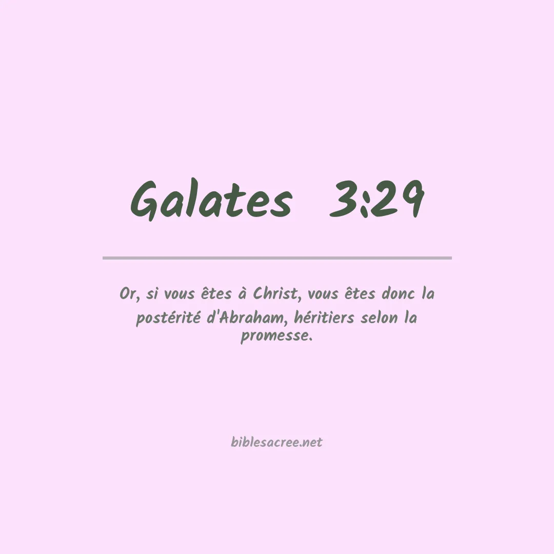 Galates  - 3:29