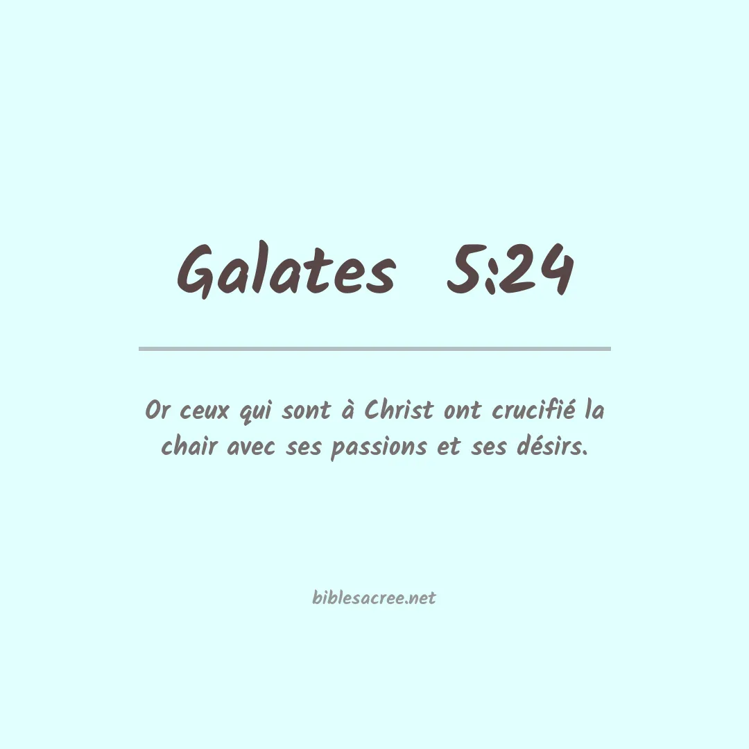 Galates  - 5:24