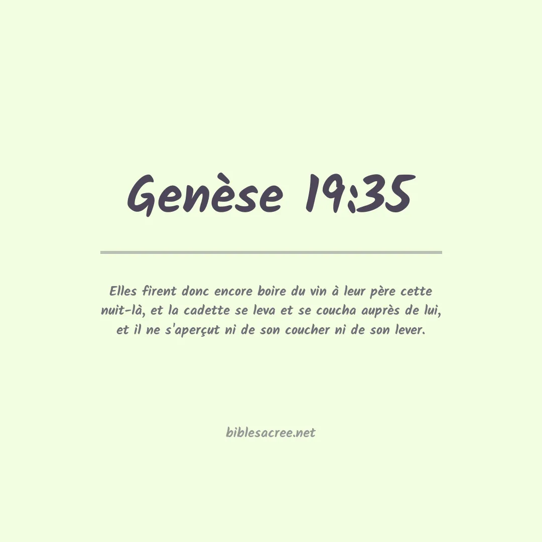 Genèse - 19:35