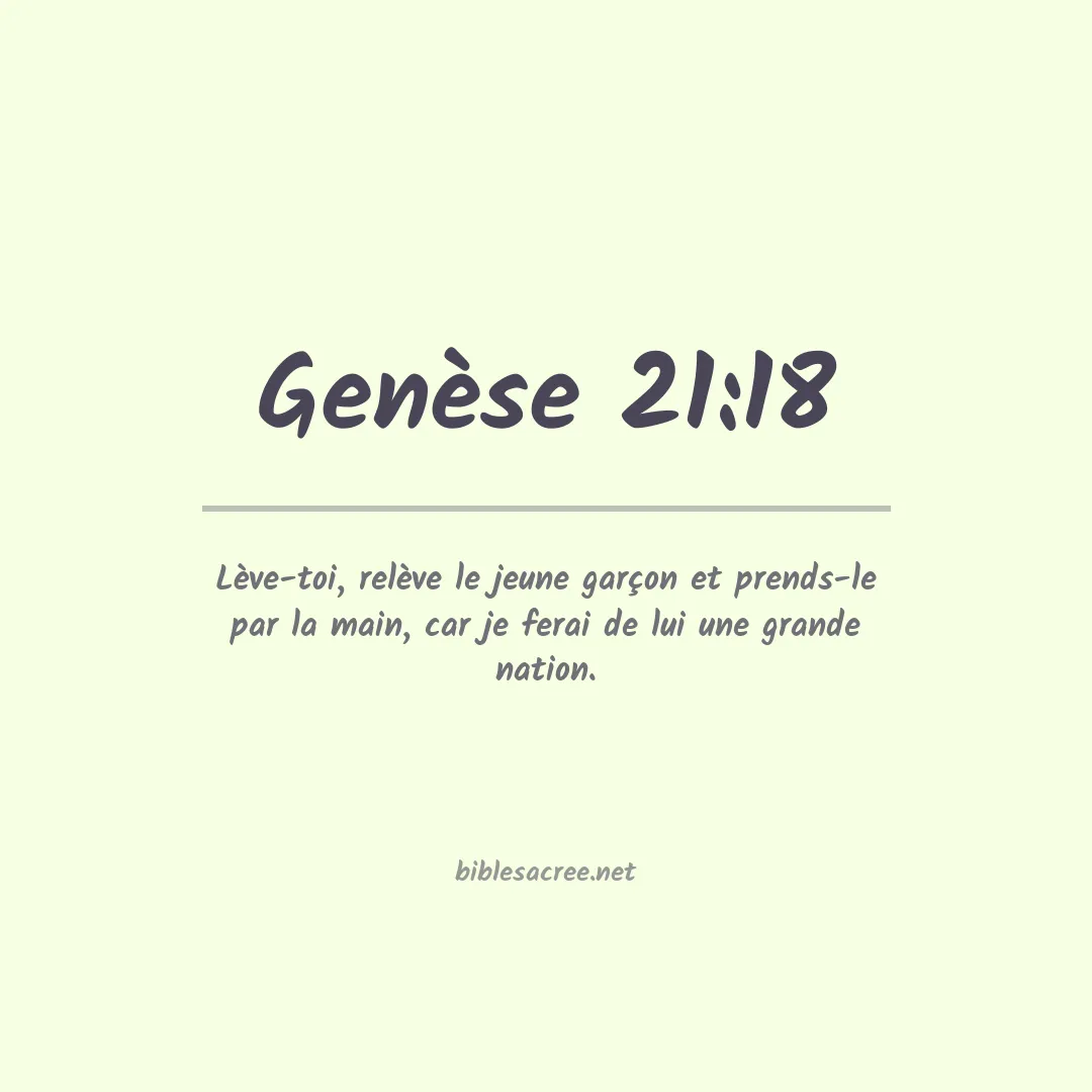 Genèse - 21:18