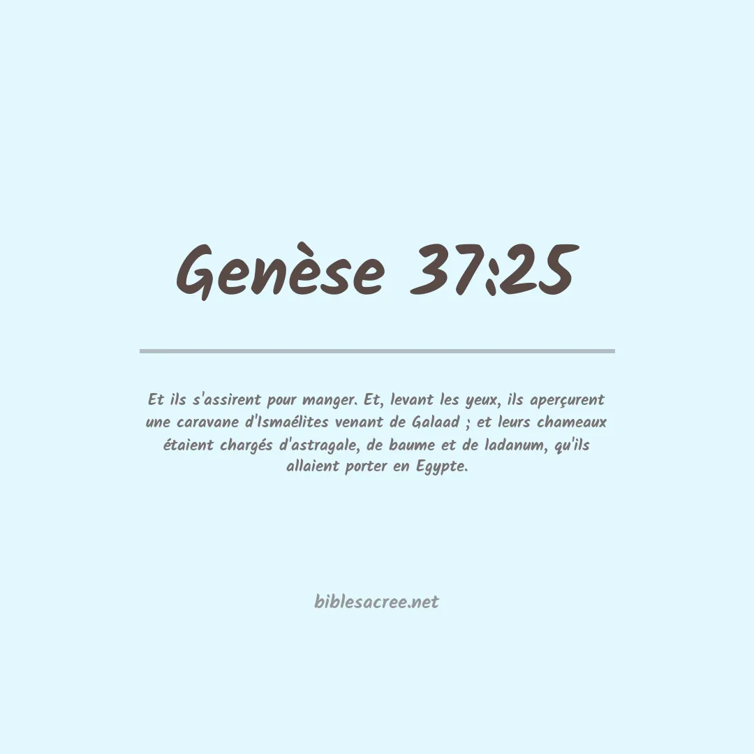 Genèse - 37:25
