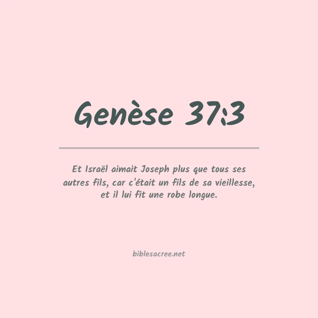 Genèse - 37:3