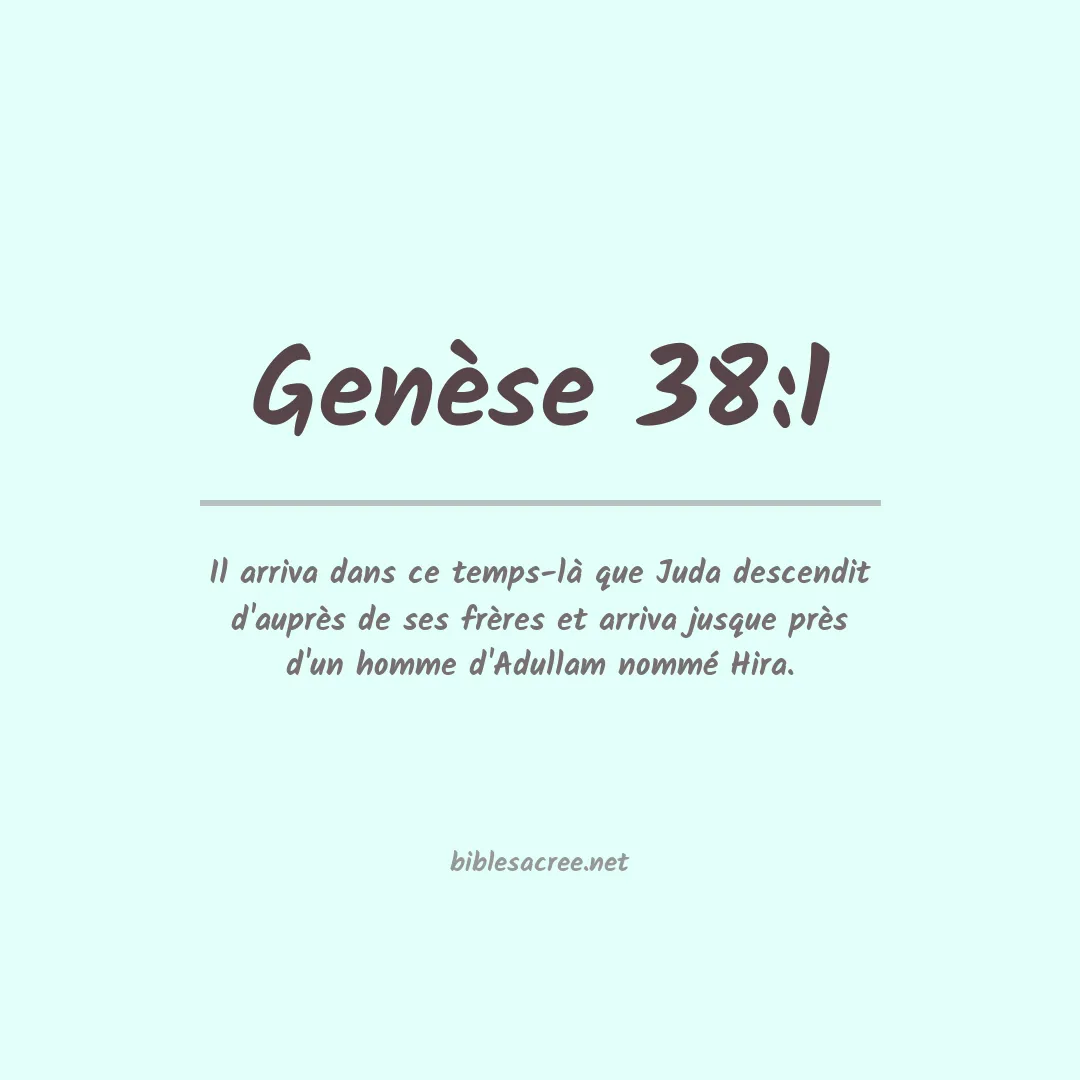 Genèse - 38:1
