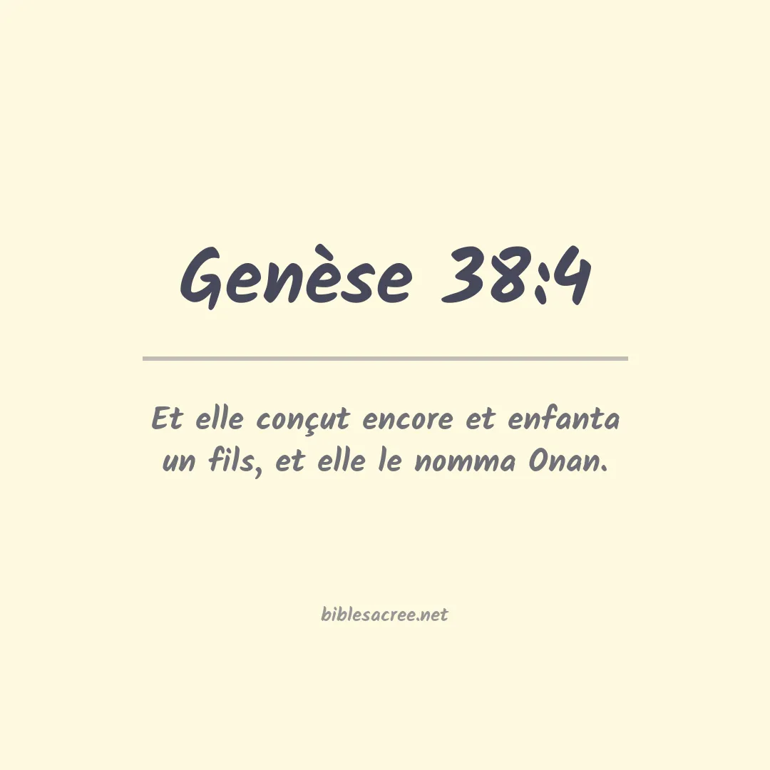 Genèse - 38:4
