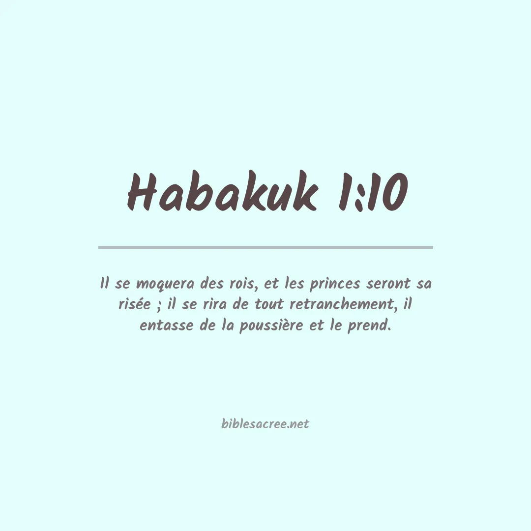 Habakuk - 1:10