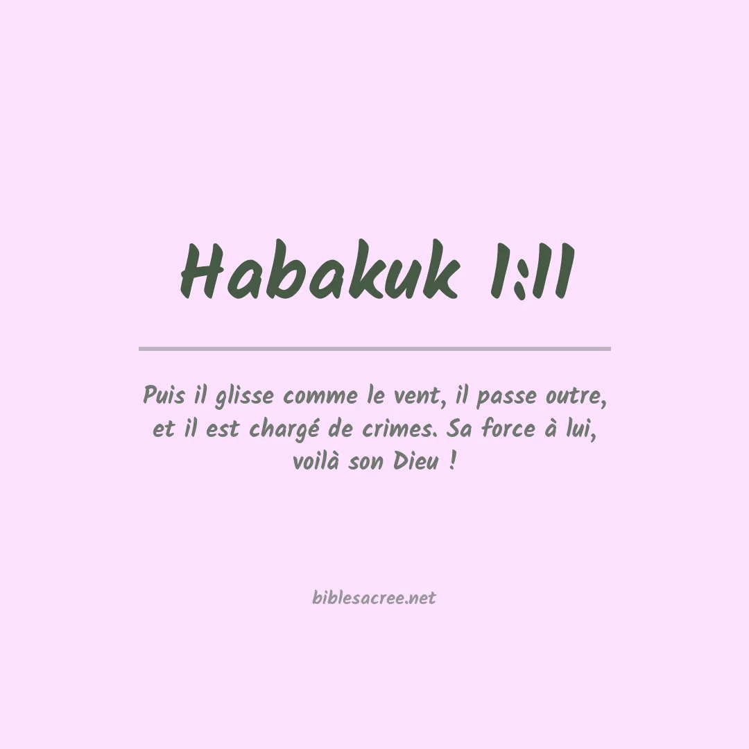 Habakuk - 1:11