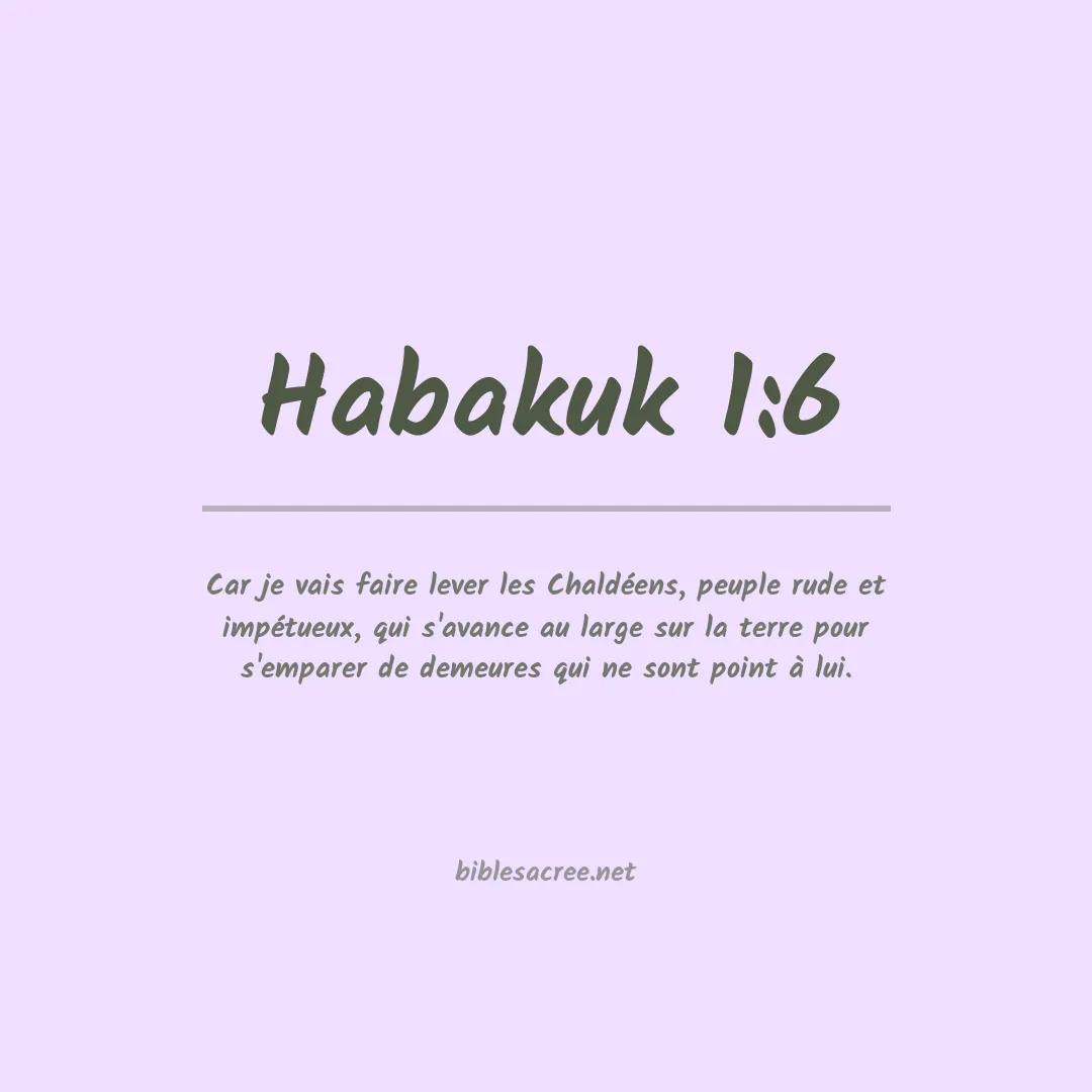 Habakuk - 1:6