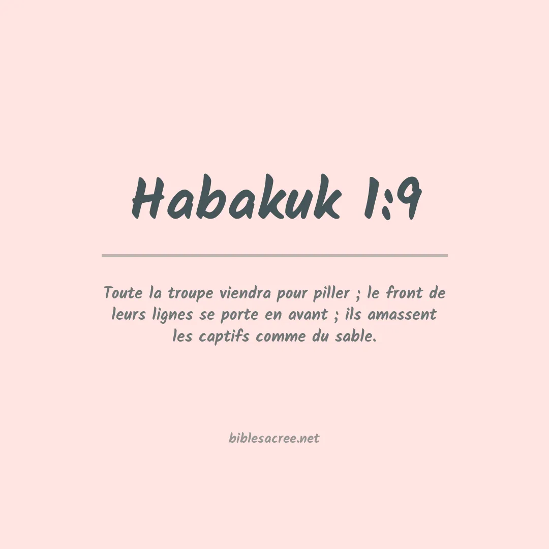 Habakuk - 1:9
