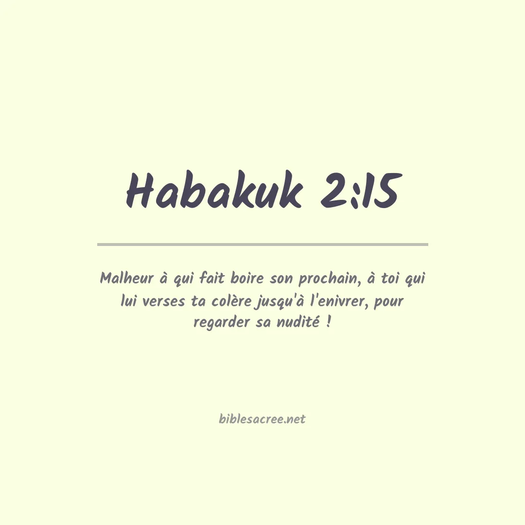 Habakuk - 2:15
