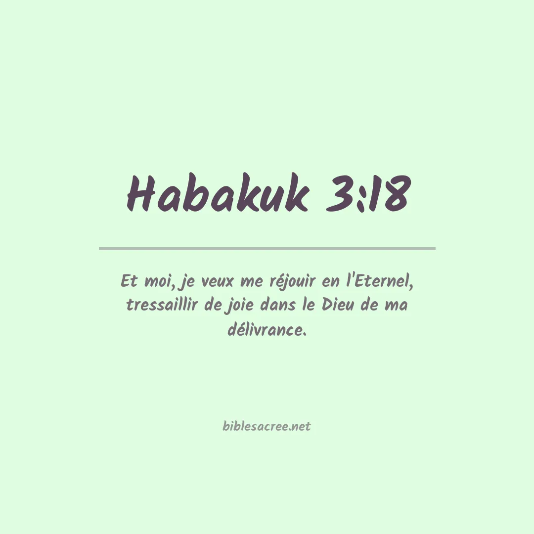Habakuk - 3:18