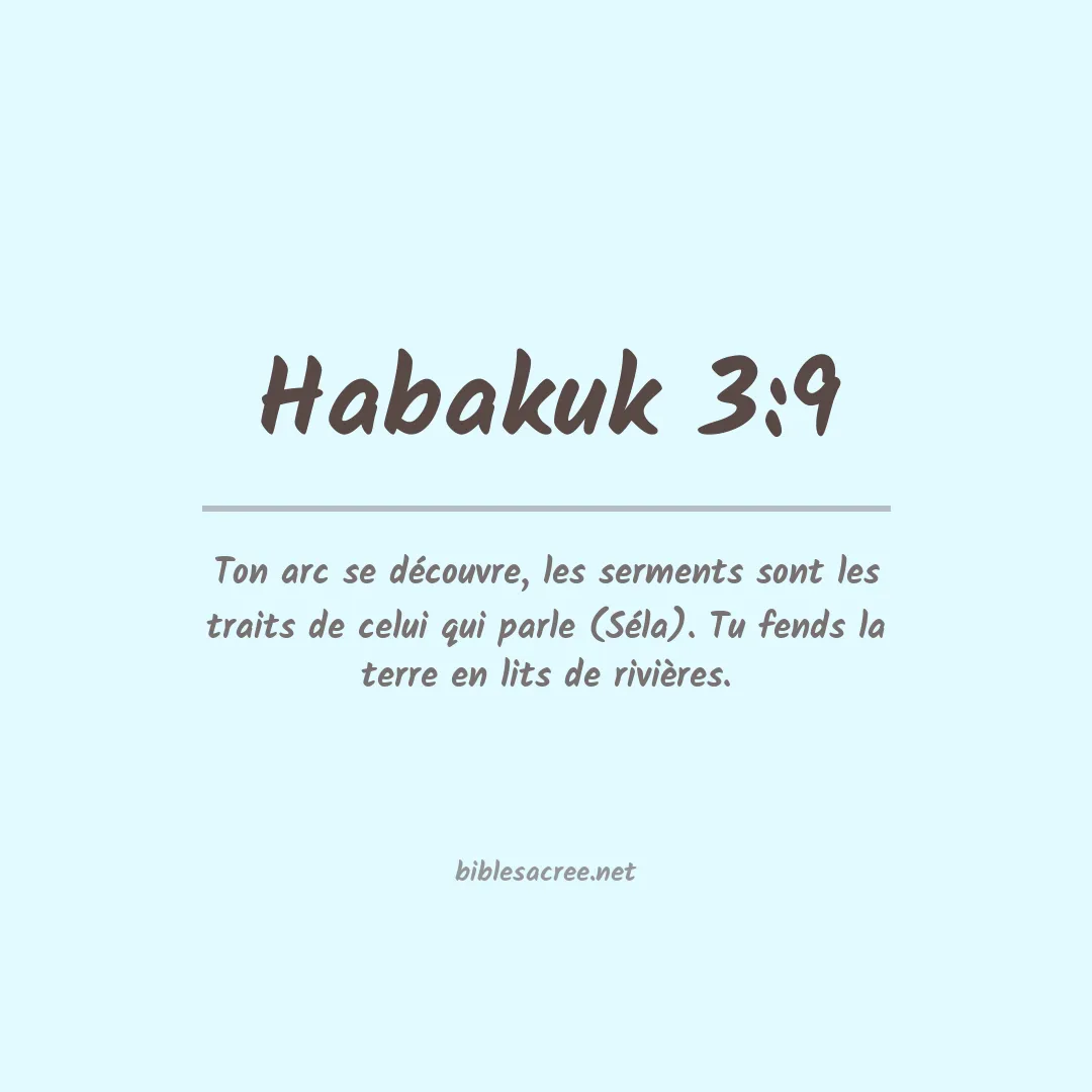 Habakuk - 3:9