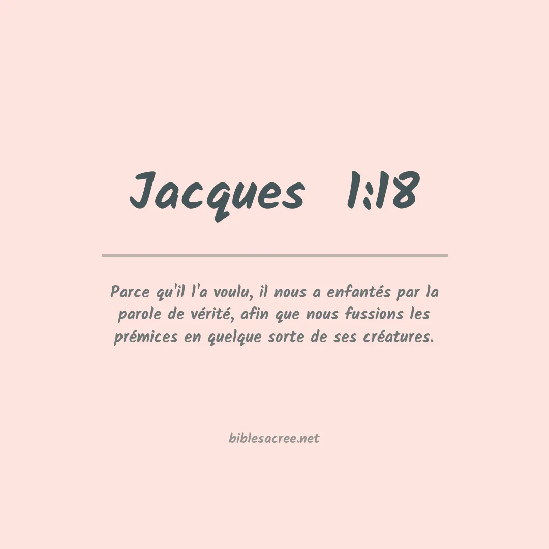 Jacques  - 1:18