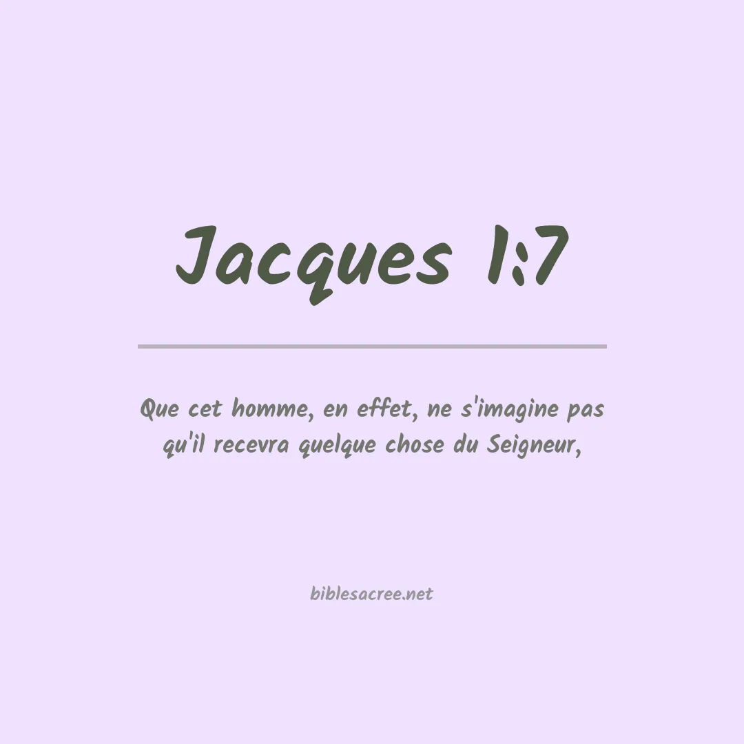 Jacques - 1:7