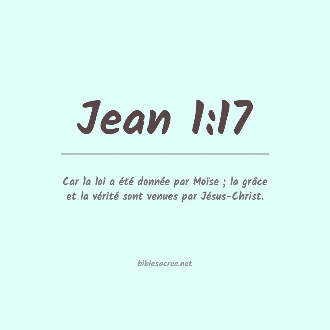 Jean - 1:17