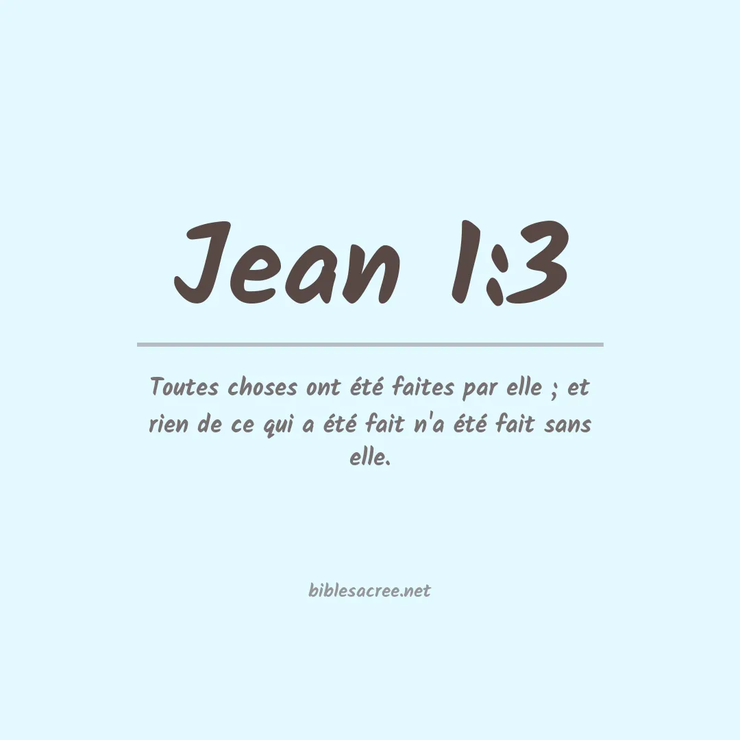 Jean - 1:3